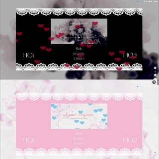 ココフォリアの素材デザイン例