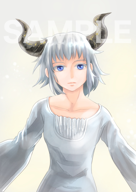 女性イラストサンプル