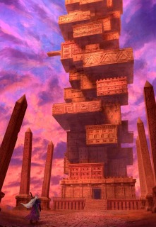 砂漠の超高層遺跡