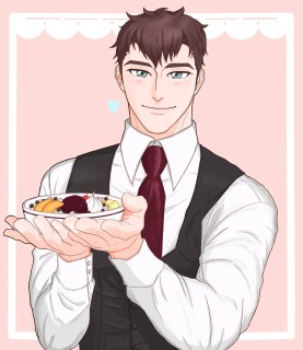 作品例2(二次元キャラ男性)