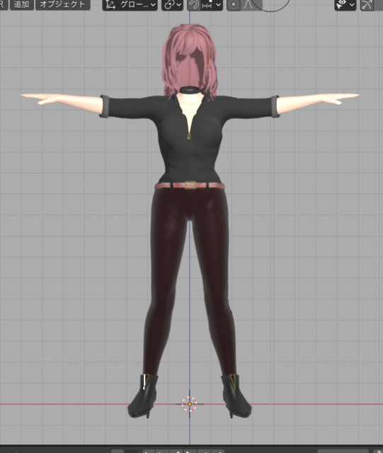 キャラクター制作と服装アイテム制作