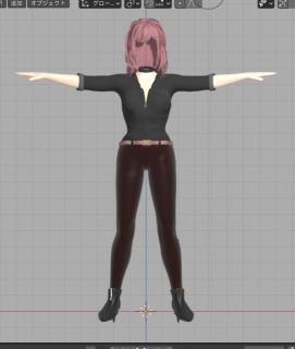 キャラクター制作と服装アイテム制作