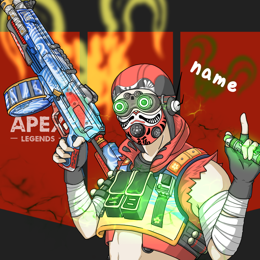 Apexlegends オクタン クリエイターへの直接発注で高品質なイラストをご提供 イラスト マンガ特化型クラウドソーシングサービス Gikutas Direct