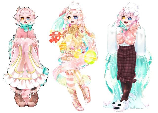 IRIAMで使用した立ち絵一覧