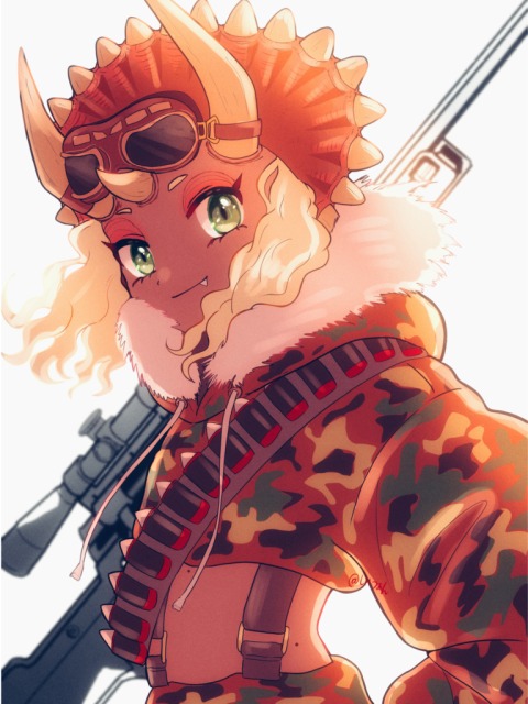 トリケラトプスのケラ