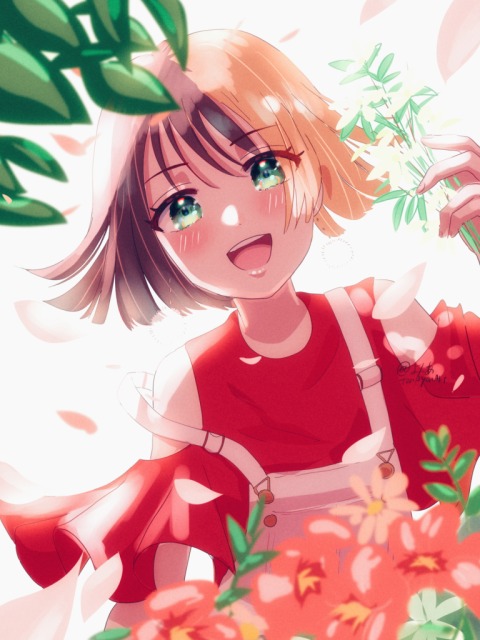 笑顔のツバキちゃん