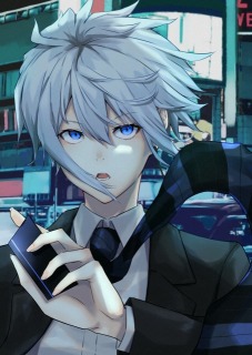 バストアップ＋背景