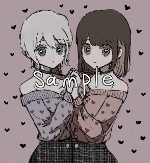 ご依頼で描かせて頂いたイラスト