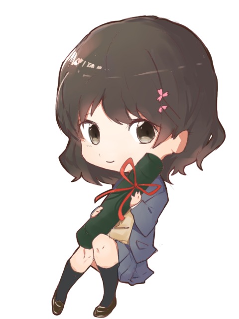 卒業式の女の子