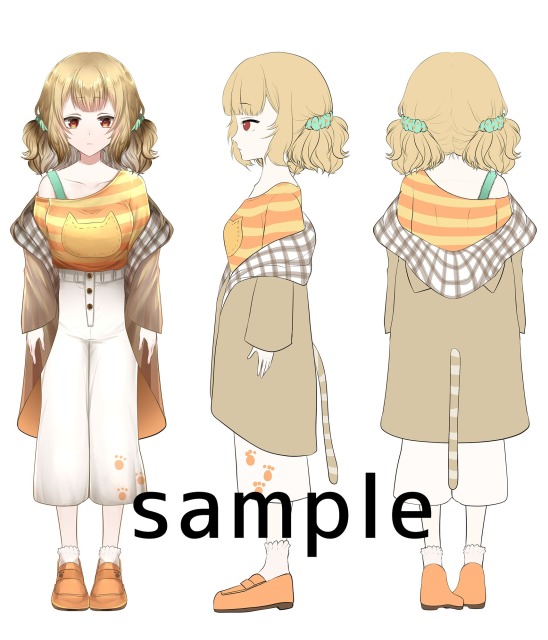 VTuber立ち絵(お仕事実績)