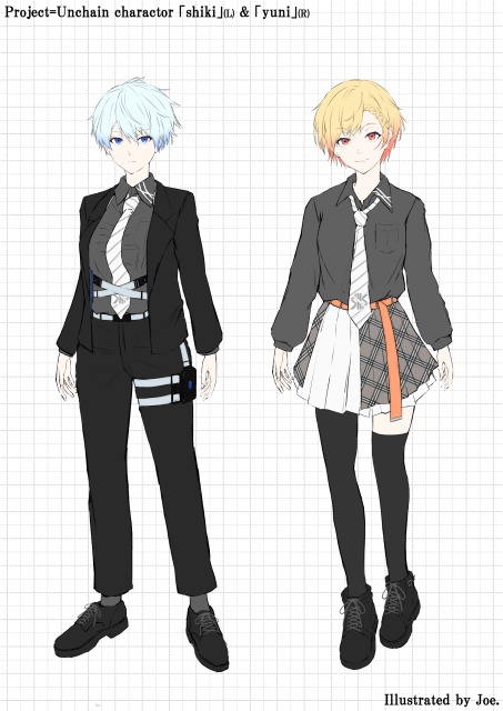 キャラクターデザイン例