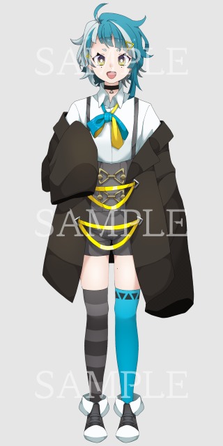 IRIAM配信用立ち絵 三角つつく