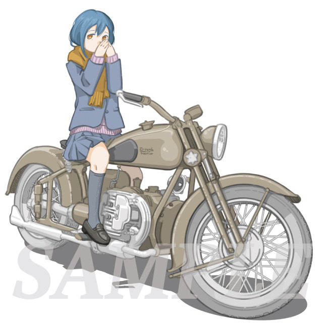 バイクイラストサンプル