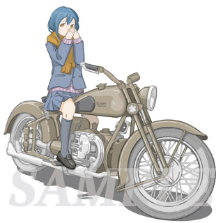 バイクイラストサンプル
