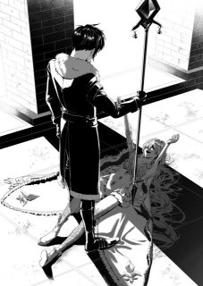 モノクロイラスト