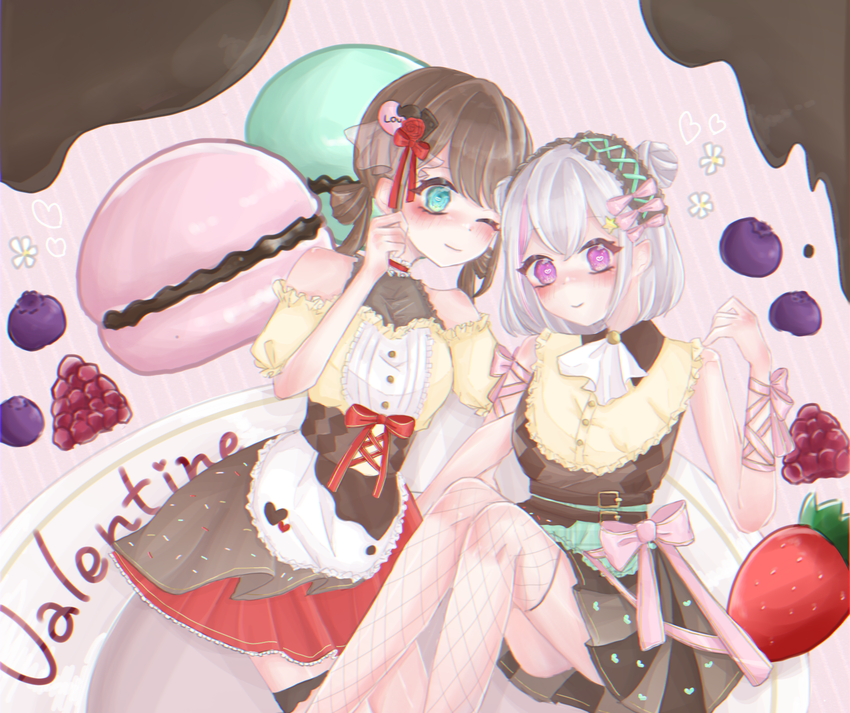 バレンタインイラスト スキマ スキルのオーダーメイドマーケット Skima