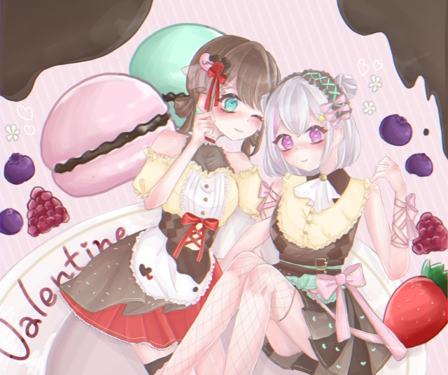 バレンタインイラスト