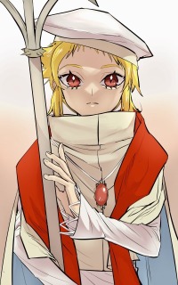 太陽信仰の少年