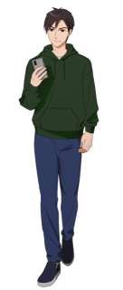 シンプルな塗り方のイラスト