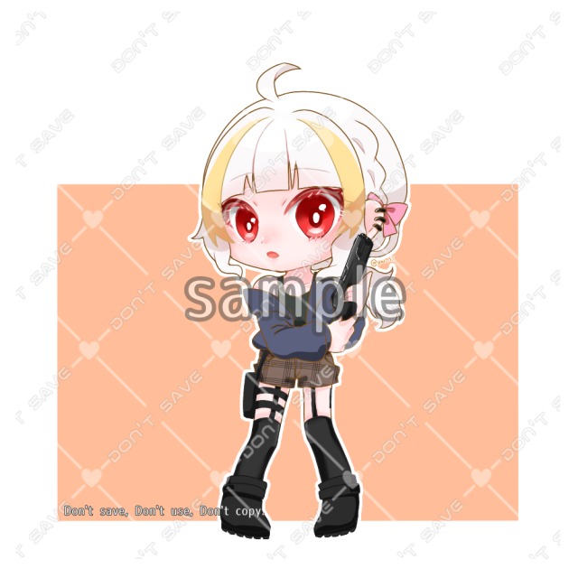 sample-デフォルメ2.5頭身-