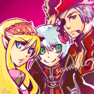 参考画像（過去版権アイコン）