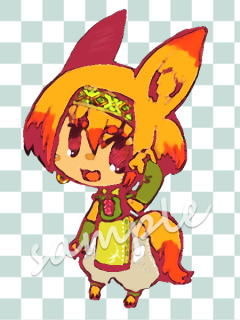 作画③お手軽デフォルメ