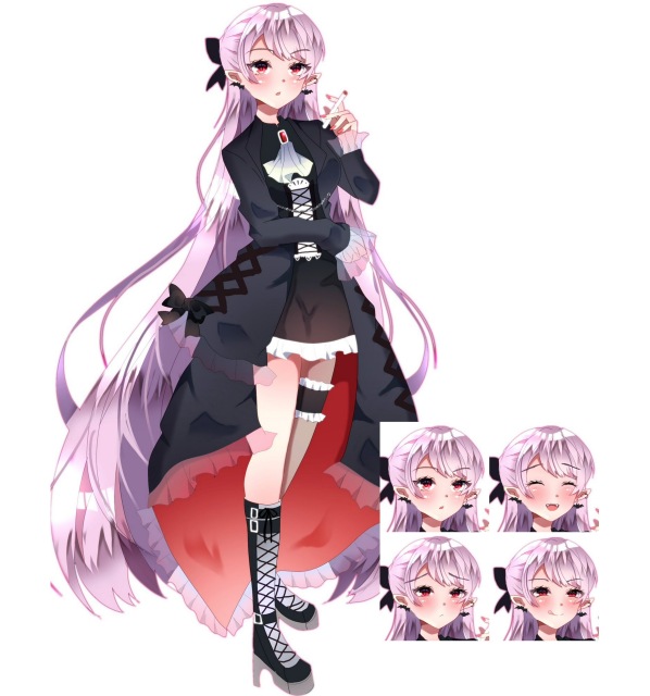 立ち絵 表情差分 SAMPLE