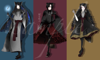 キャラクターデザイン:全身のみ