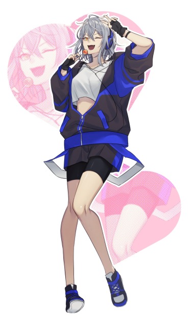 立ち絵サンプル_ブラシ塗り