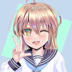 オリキャライラスト　アイコン風