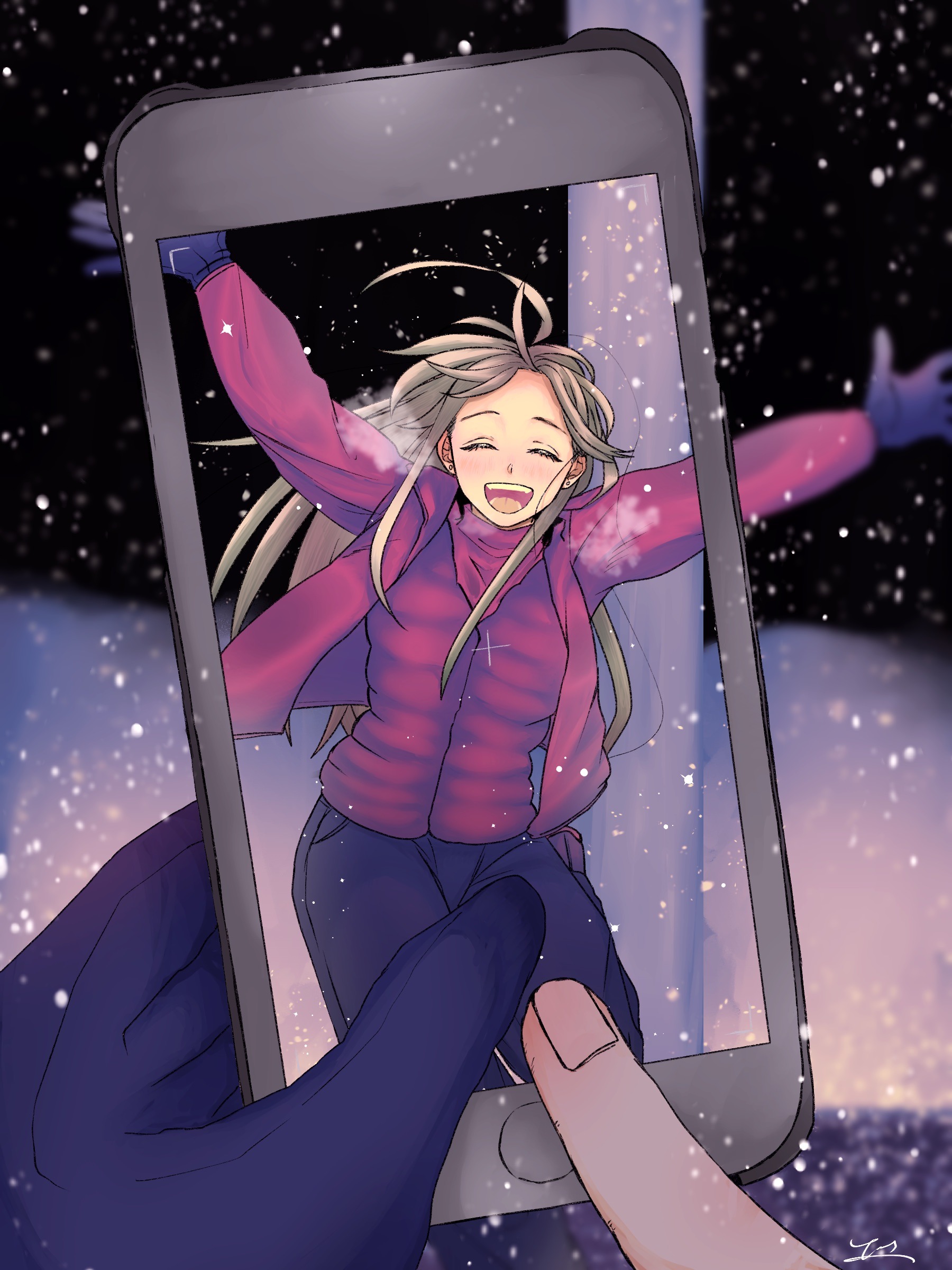 雪と彼女と スキマ スキルのオーダーメイドマーケット Skima