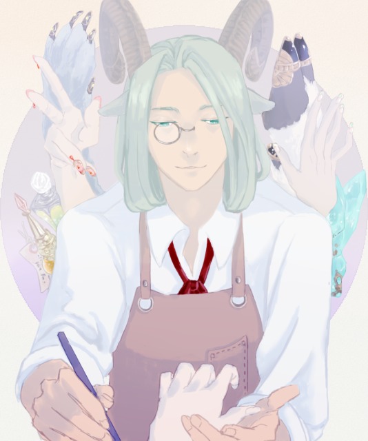 Twitter創作企画参加イラスト