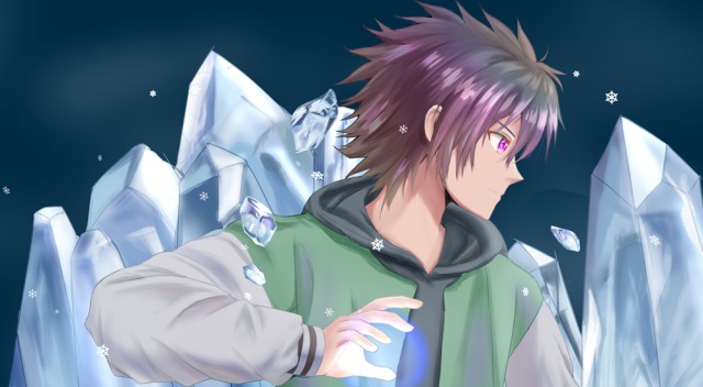 オリキャライラスト　男性１