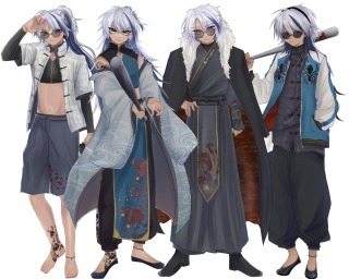 全身立ち絵サンプル