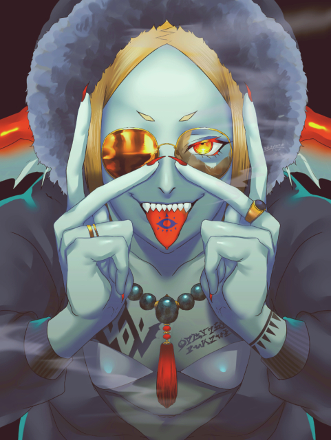 今まで描いた自キャラ絵