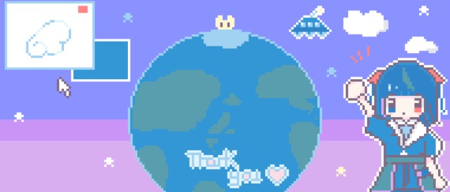 ヘッダーサンプル【ドット絵】