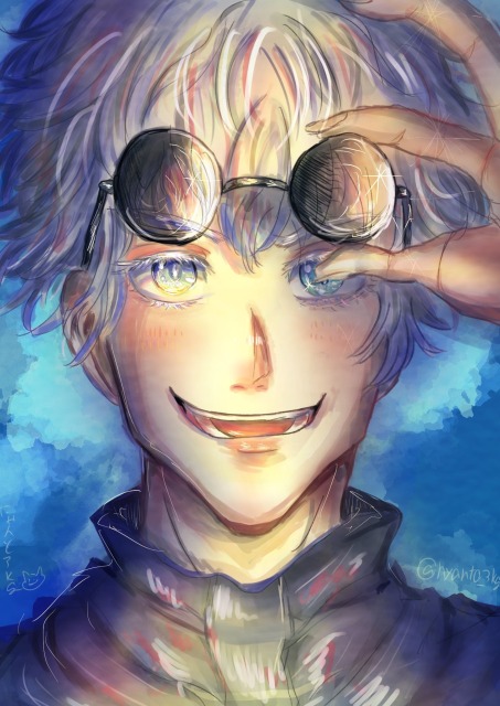 五条悟　ファンアート