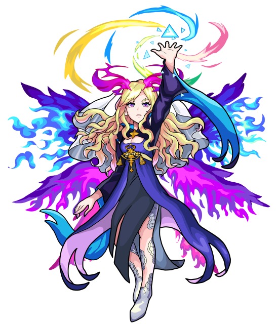 二次創作　モンスターストライク　ルシファー