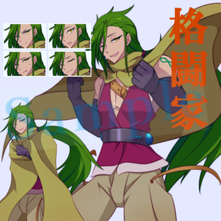 キャラ販売サンプル(3枚)