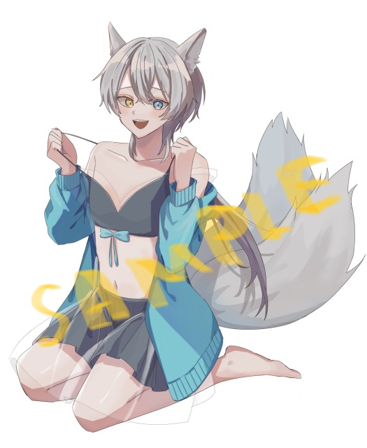 一枚絵背景なしサンプル