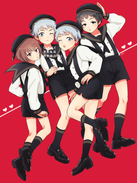 全身イラストサンプル①