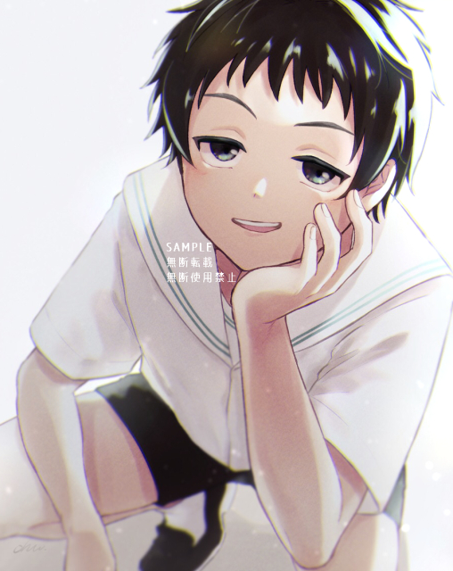 膝上イラストサンプル②