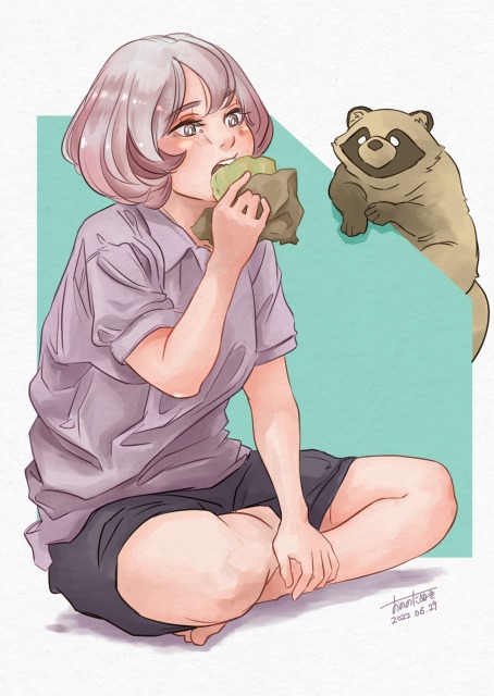 パンタベリーとたぬき