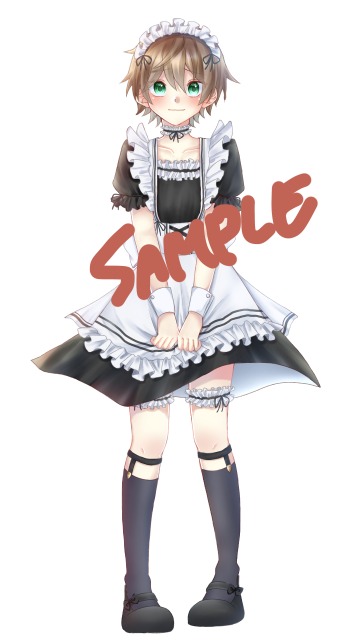 立ち絵（背景なし）サンプル