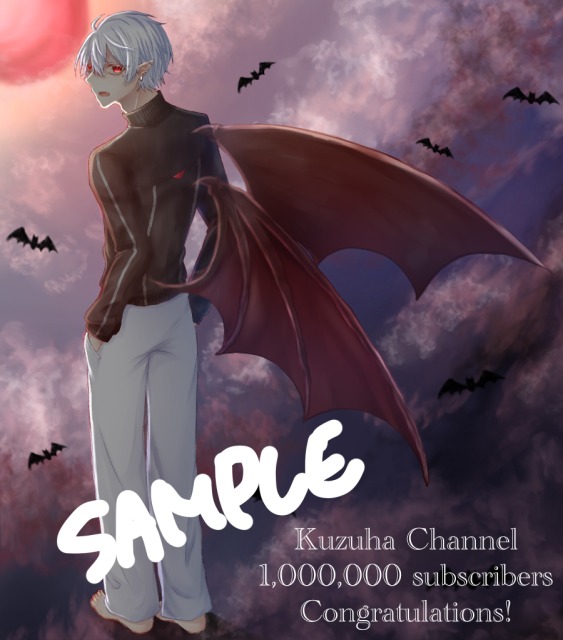 立ち絵(簡単背景)サンプル