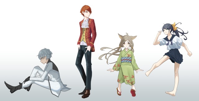 キャラクターデザイン　見本