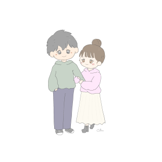 パーカーカップル