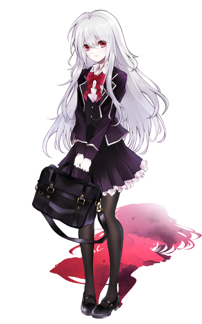 《立ち絵》学生服の少女