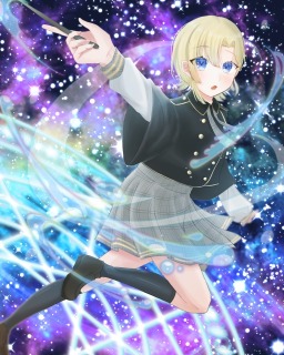 イタズラ魔法使いの女の子