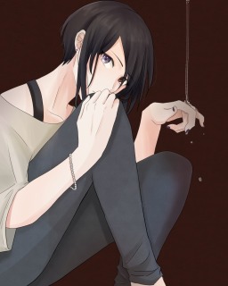 雑誌スチル風男性